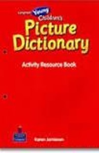 Young Childrens Picture Dictionary Activity resource Book